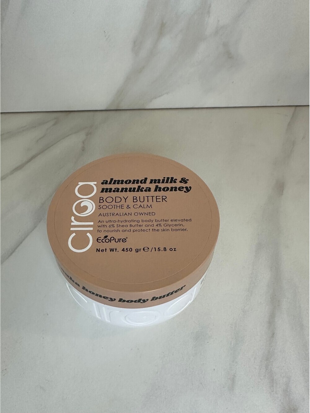 Ciroa Almond Milk & Manuka Honey body butter (Soothe & Calm) 15.8 oz